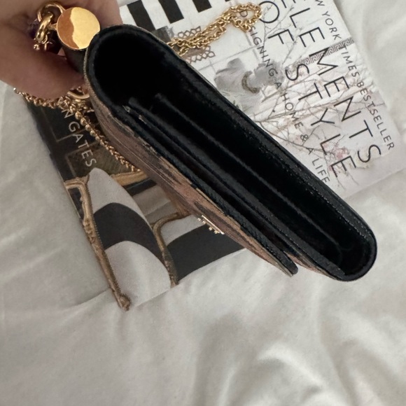 Dolce & Gabbana Brown and Black Crossbody Bag with Leopard Print - Picture 7 of 10